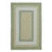 Rug Montego - Lily Pad Green 8 ft. x11 ft. Braided Rug