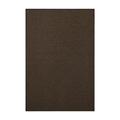 Furnish My Place Modern Indoor/Outdoor Commercial Solid Color Rug - Chocolate 8 x 16 Pet and Kids Friendly Rug. Made in USA Rectangle Area Rugs Great for Kids Pets Event Wedding