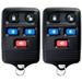 2 PACK KeylessOption Keyless Entry Remote Control Car Key Fob Replacement CWTWB1U511 for 2003-2011 Ford Lincoln Mercury Vehicles