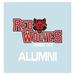 Arkansas State Indians Decal (RED WOLVES ALUMNI DECAL (5 ) 5 in)