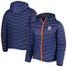 Men's G-III Sports by Carl Banks Navy Detroit Tigers Splitter Soft Down Touch Full-Zip Hoodie Jacket