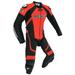 Joe Rocket Speedmaster 7.0 Mens 1-pc Leather Motorcycle Suit Black/Red 52 USA