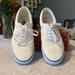 Vans Shoes | Excellent Condition Vans Authentic Shoes In Pale Yellow | Color: Yellow | Size: 10.5