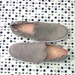 Kate Spade Shoes | Kate Spade: Lillie Slip On Shoe | Color: Gray | Size: 10