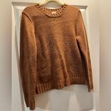 J. Crew Sweaters | J.Crew Crewneck Brown Sweater - Sz M | Color: Brown/Tan | Size: M