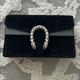 Gucci Bags | Gucci Dionysus Chain Wallet Mini Velvet Handbag | Color: Black | Size: Os