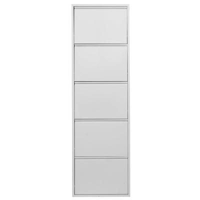 Schuhschrank HEINE HOME, silber (silberfarben), B:50cm H:103cm T:15cm, Stahl, Schränke Image