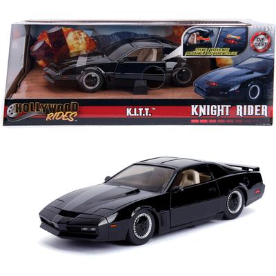 Spielzeug-Auto JADA "Knight Rider Kitt" Spielzeugfahrzeuge schwarz Kinder Altersempfehlung Spielzeugfahrzeuge mit Licht