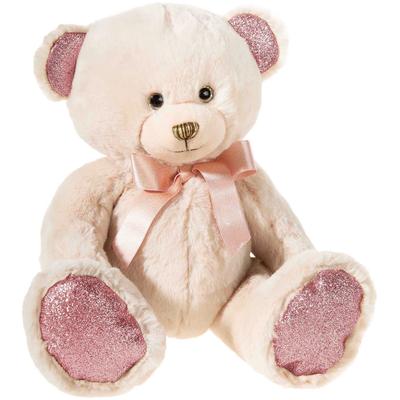 Kuscheltier HEUNEC "Bär Taupie, 23 cm", grau (taupe), Plüschfiguren, KinderH:23cm, Plüsch, H:23cm