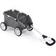 Puppen Ziehwagen CHIC2000 "Skipper, Jeans Grey" Puppenausstattungen grau (jeans grey) Kinder Puppenwagen -trage