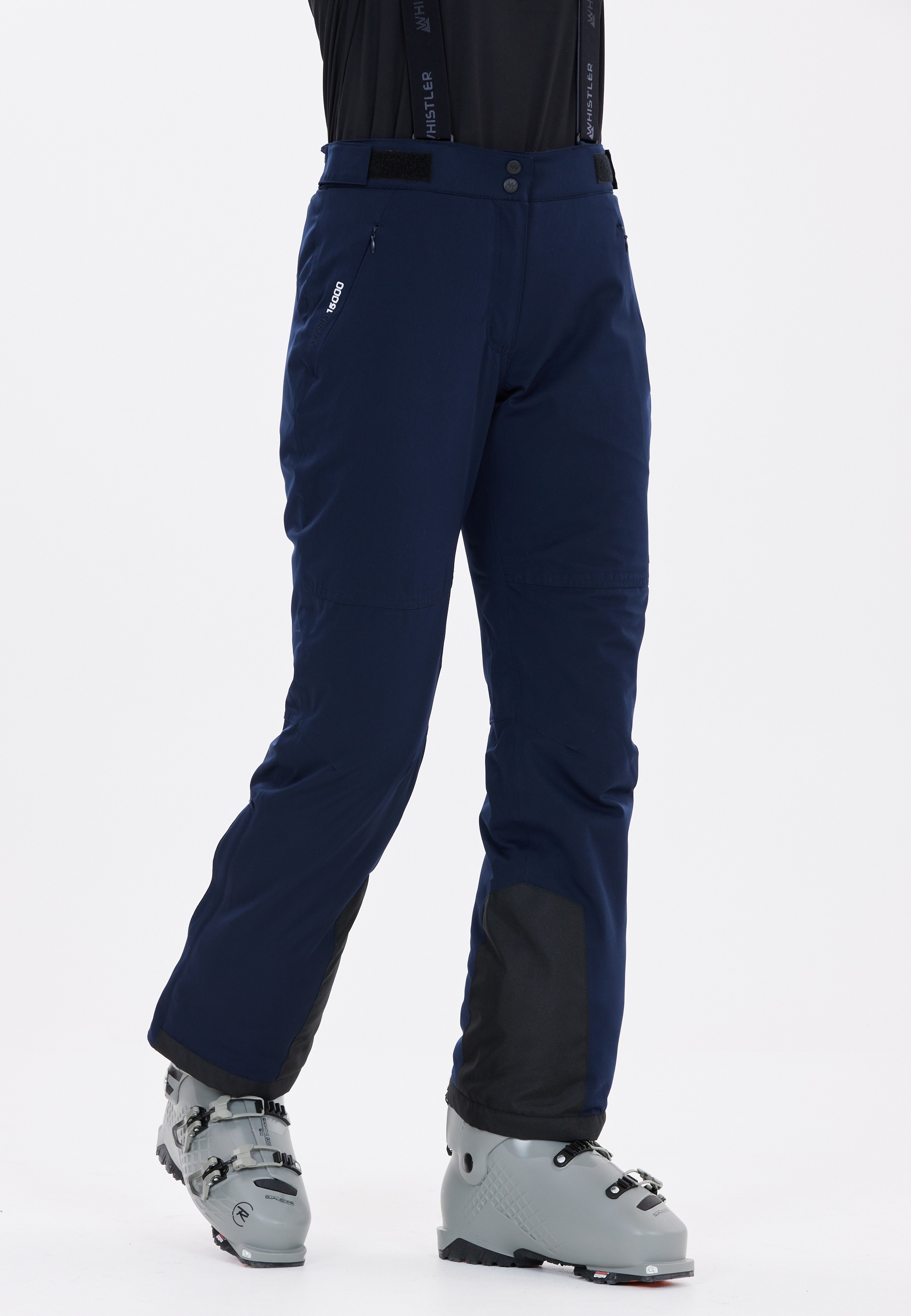 Skihose WHISTLER "YARRA", Damen, Gr. 40, EURO-Größen, blau (dunkelblau), 94% Polyester, 6% Elasthan, mehrfarbig, lang, Hosen, mit wasserdichter 3-Lagen-Membran Image