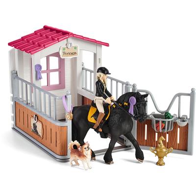 Spielfigur SCHLEICH "HORSE CLUB, Tori und Princess (42437)" Spielfiguren bunt Kinder Altersempfehlung Made in Europe