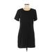 Kimchi Blue Casual Dress - Shift: Black Solid Dresses - Women's Size Medium