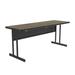 Correll, Inc. High-Pressure Office Work Station Desk Wood/Metal in White | 29 H x 60 W x 24 D in | Wayfair WS2460-36