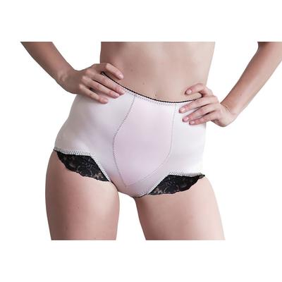 Rago Women's Light Shaping Tummy Control Panty Brief (Size 3X) Pink, Nylon,Spandex