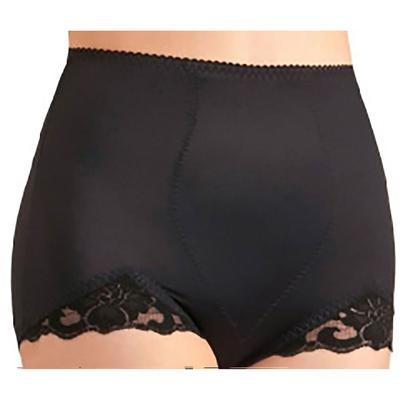Rago Women's Light Shaping Tummy Control Panty Brief (Size XL) Black, Nylon,Spandex