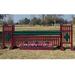 CJ - 33 Two Tone Diamond Wing Oxer - 12 ft - Smartpak