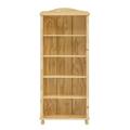 SIT Möbel Bücherregal mit 4 Böden | Kiefer-Holz massiv | B 77 x T 30 x H 180 cm | natur | 19000-67 | Serie REGAL