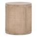 Orient Express Furniture Block End Table, Wood in Gray | 23.75 H x 21 W x 21 D in | Wayfair 8092.SGRY-OAK/CN