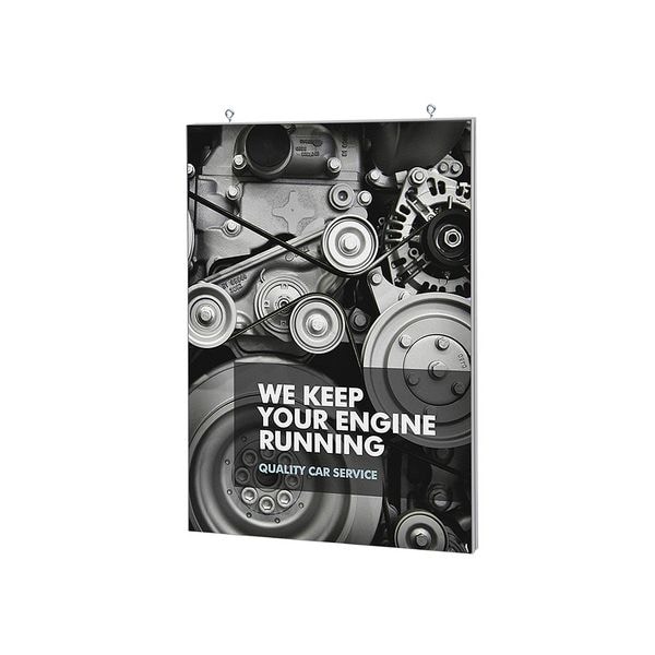 Showdown Displays Spannstoff-Rahmen »Hängend« DIN A0 - ohne Drucke Image