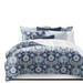 Osha Blue/Aqua Duvet Cover and Pillow Sham(s) Set