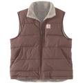 Carhartt Relaxed Midweight Utility Gilet pour dames, brun, taille L pour Femmes