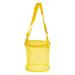 Mesh Beach Bag, Sea Shells Mesh Tote Sand Boxes Nets Bags, Yellow