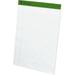 Ampad-1PK Earthwise By Ampad Recycled Writing Pad Wide/Legal Rule Politex Green Headband 50 White 8.5 X 11.