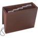 Smead-1PK Six-Pocket Subject File With Insertable Tabs 5.25 Expansion 6 Sections Elastic Cord 1/5-Cut Tab