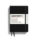 LEUCHTTURM1917 - Medium A5 Ruled Hardcover Notebook (Black) - 251 Numbered Pages