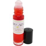 Lick Me All Over Scented Body Oil Fragrance [Roll-On - Clear Glass - Red - 1/3 oz.]
