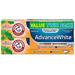 ARM & HAMMER Advanced White Extreme Whitening Toothpaste TWIN PACK (Contains Two 6oz Tubes) -Clean Mint- Fluoride Toothpaste