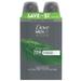 Dove Men+Care Antiperspirant Deodorant Dry Spray Twin Pack Citrus 3.8 oz