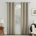 Sun Zero-Sun Zero Hayden Energy Saving Blackout Grommet Curtain Panel Single Panel40x120-Stone