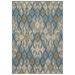 Mohawk Home Ronda Outdoor Area Rug Blue 4 x 5 6