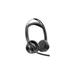 Poly - Voyager Focus 2 UC USB-C Headset (Plantronics) - Bluetooth Dual-Ear (Stereo) Headset with Boom Mic - USB-C PC/Mac Compatible - Active Noise Canceling - Works with Teams (Certified) Zoom & more