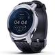 Motorola moto watch 100 - 42 mm - silver aluminum - smart watch with sport strap - black - display 1.3 - Bluetooth - 1.02 oz - glacier silver