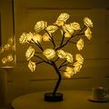 Save up to 50% ! Vikakiooze Rose Bouquet LED Tree Home decorations Beautiful Rose Bouquet LED Tree Table Lamp Lights Party Wedding Home Decor Christmas decorations