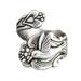 Handmade 925 Silver Spoon Ring For Women Bird Flower A3U9 Gifts G7 J0L7 P8V7