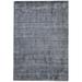 4X6 Rug Wool Silk Charcoal Modern Handloom Scandinavian Solid Room Size Carpet