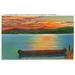 Lake George NY Assembly Point Sunset View of Diamond Island Prospect Mt (24x36 Giclee Gallery Art Print Vivid Textured Wall Decor)