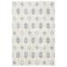 SAFAVIEH Martha Stewart Lucia Shag MSR0728A White/ Lt Grey Rug