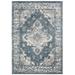 SAFAVIEH Oregon Ethelinda Floral Bordered Area Rug 5 3 x 7 Blue/Cream