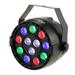 Lixada DMX-512 RGBW LED High Power Stage PAR Light Strobe Professional 8 Channel Party Disco Show 15W AC 90-240V