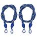 Kiplyki Wholesale 2PCS Ropes Tie Backs For Window Curtain Cord Buckle Tiebacks Tie Backs