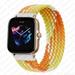 ALMNVO Braided Solo Loop Bands Compatible with Amazfit GTS/ GTS 2/ GTS 2 Mini / GTS 2e / GTS 3 Nylon Elastic Breathable Soft Stretch Bracelet Strap for Amazfit Bip Lite/Bip U Pro 20mm Watch Band