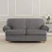 Ultimate Heavyweight Stretch Faux Suede T-Cushioned Loveseat Slipcover