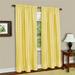 Buffalo Check Window Curtain Panel - 42 x 95 in. - Yellow