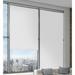 Lumi Cordless White 8 mil Vinyl Roller Shade Room Darkening 60 - 69 Inches 69 W x 72 H Inches