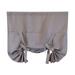 Dtydtpe Curtains Curtains & Drapes Check Lace Up Curtains for Windows 46 x 63 Inch Rod Pocket Translucent Filter Curtains for Kitchen Bedroom Living Room Doors and Windows Farmhouse 1 Panel